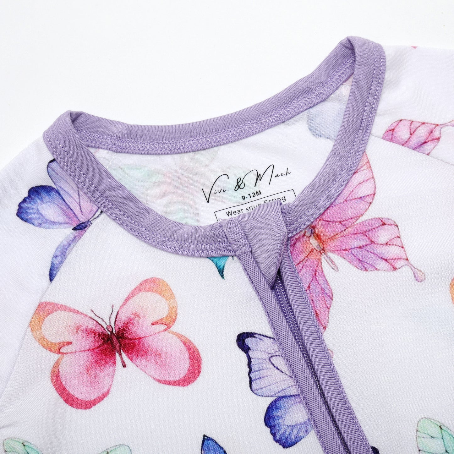 Convertible Baby Romper - Butterfly