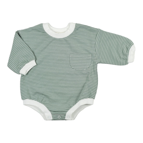 Organic Cotton - Bubble Romper (Green)